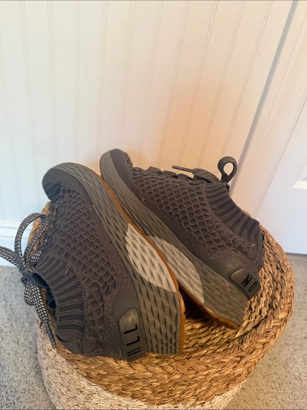 NOBULL Gray Knit Training Shoe
